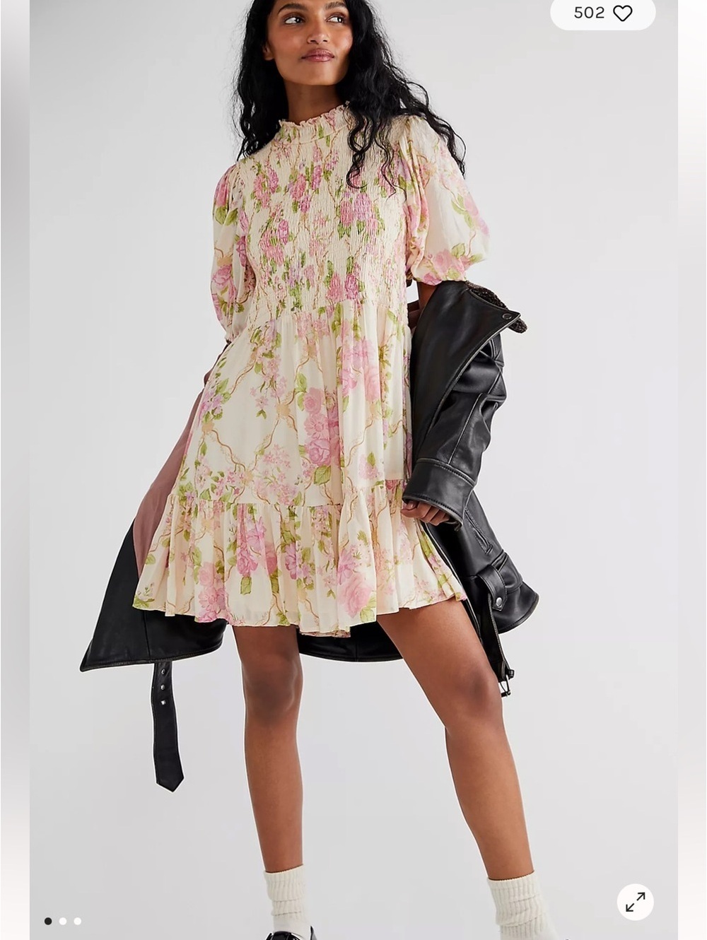 Spell Rose Garden Mini Dress